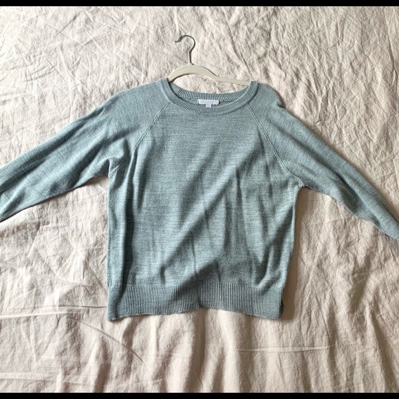 Lightweight Gray Knit Sweater - Picture 1 of 3